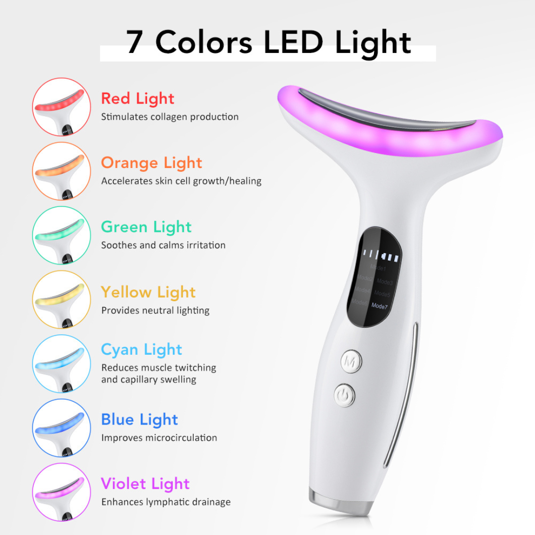 Microcurrent LED Face & Neck Sculptor | BenevaCare