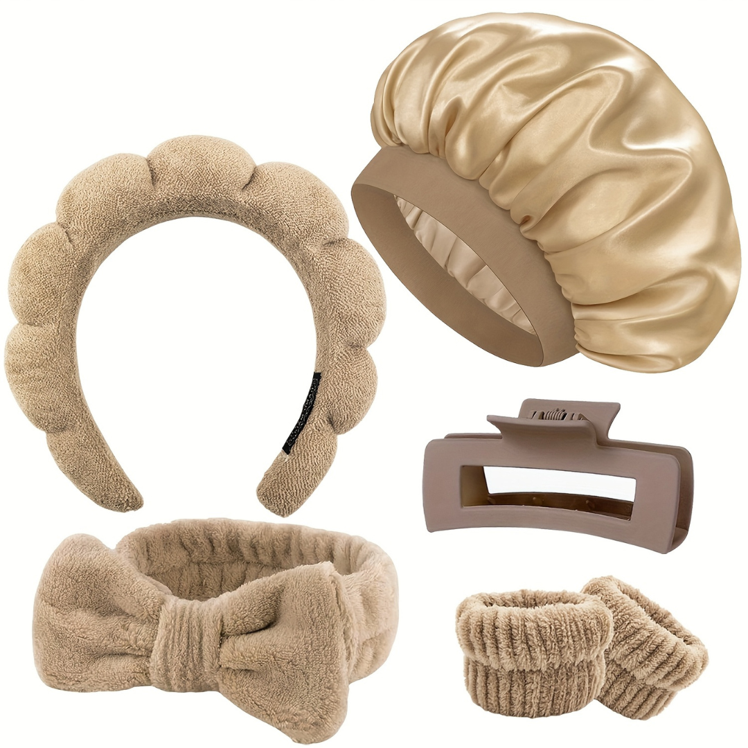 Hairband, Skincare Set, and Satin Bonnet | BenevaCare