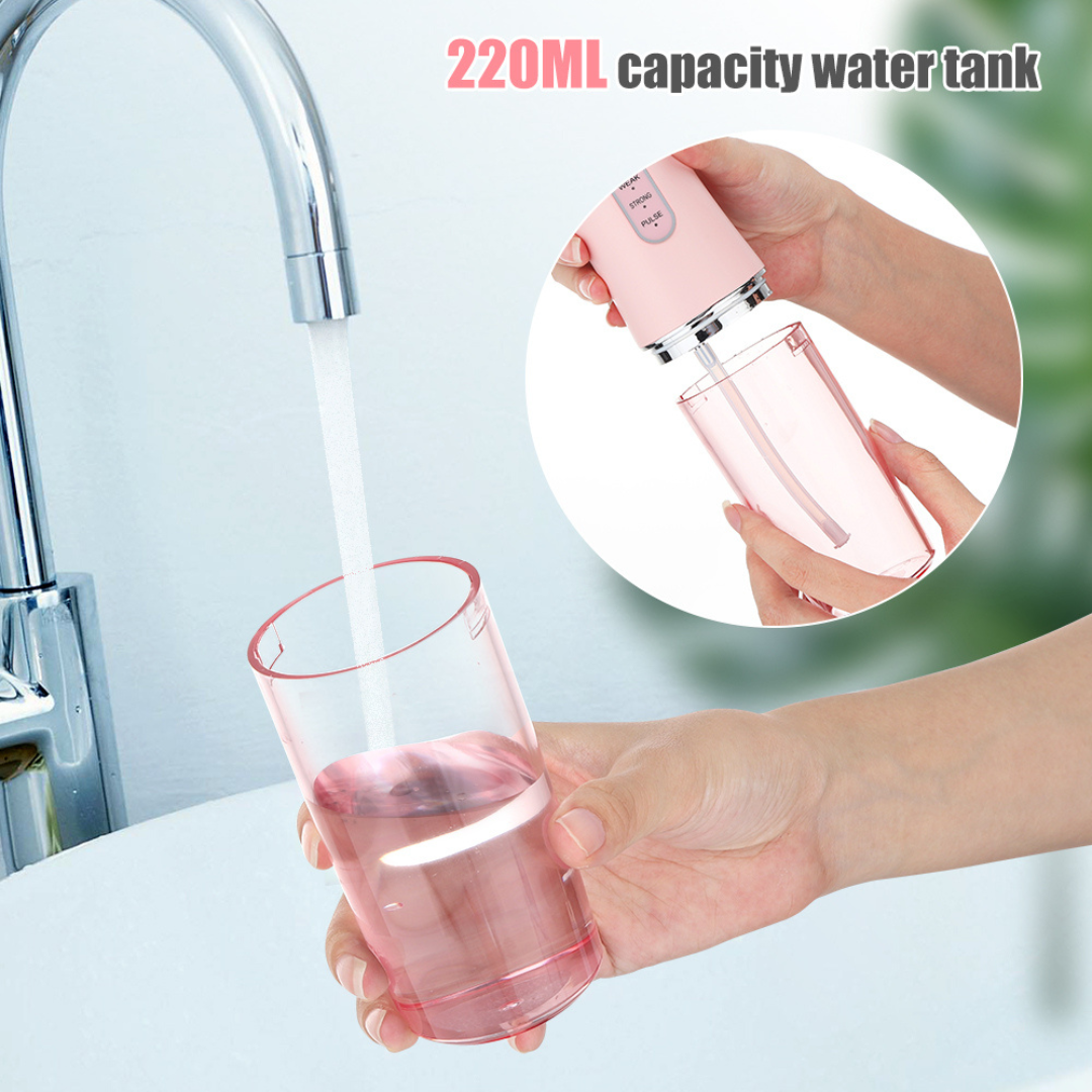 Cordless Portable Water Flosser Dental Cleaner