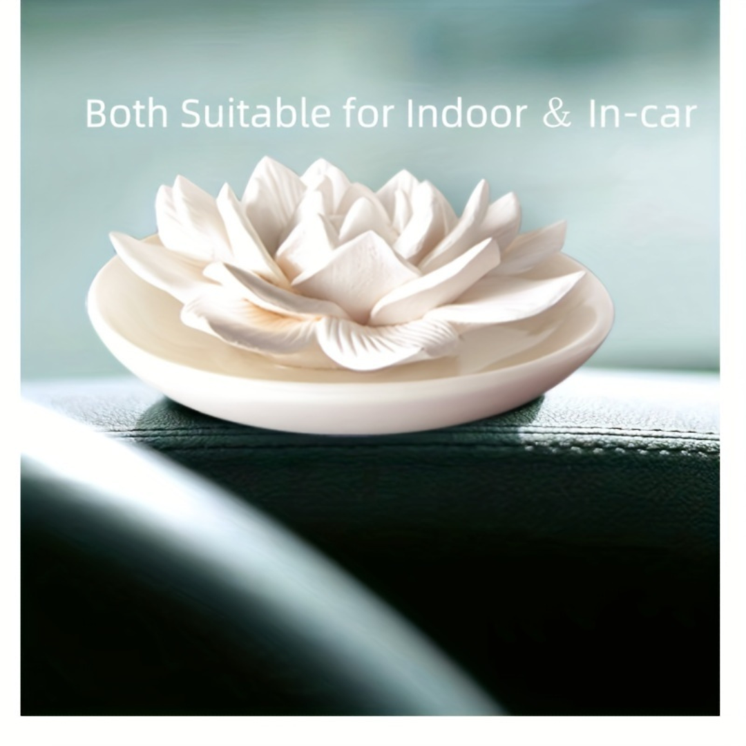 legant Ceramic Flowers Fragrance Aroma Diffuser For Home