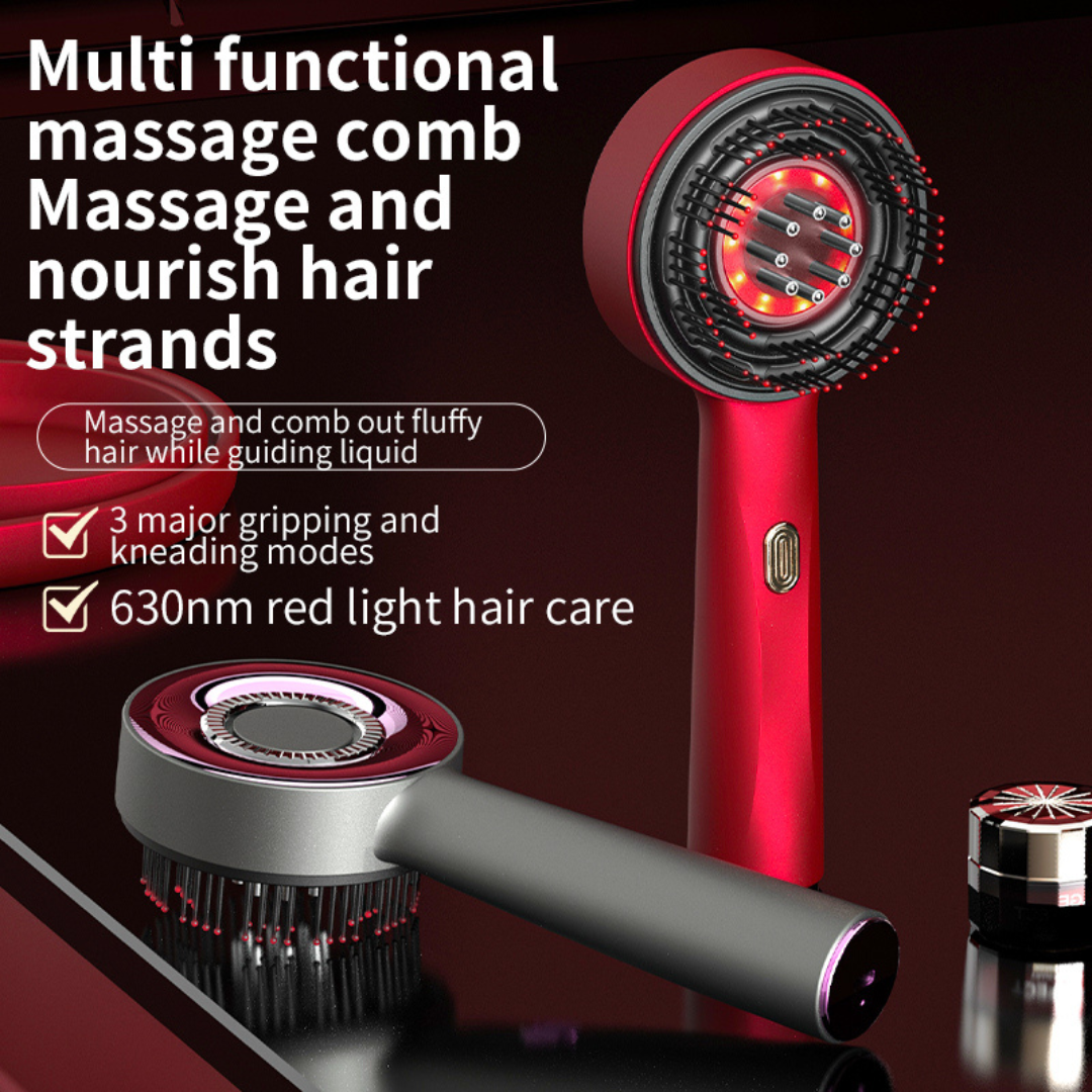 Red Light Therapy Scalp Massage Comb