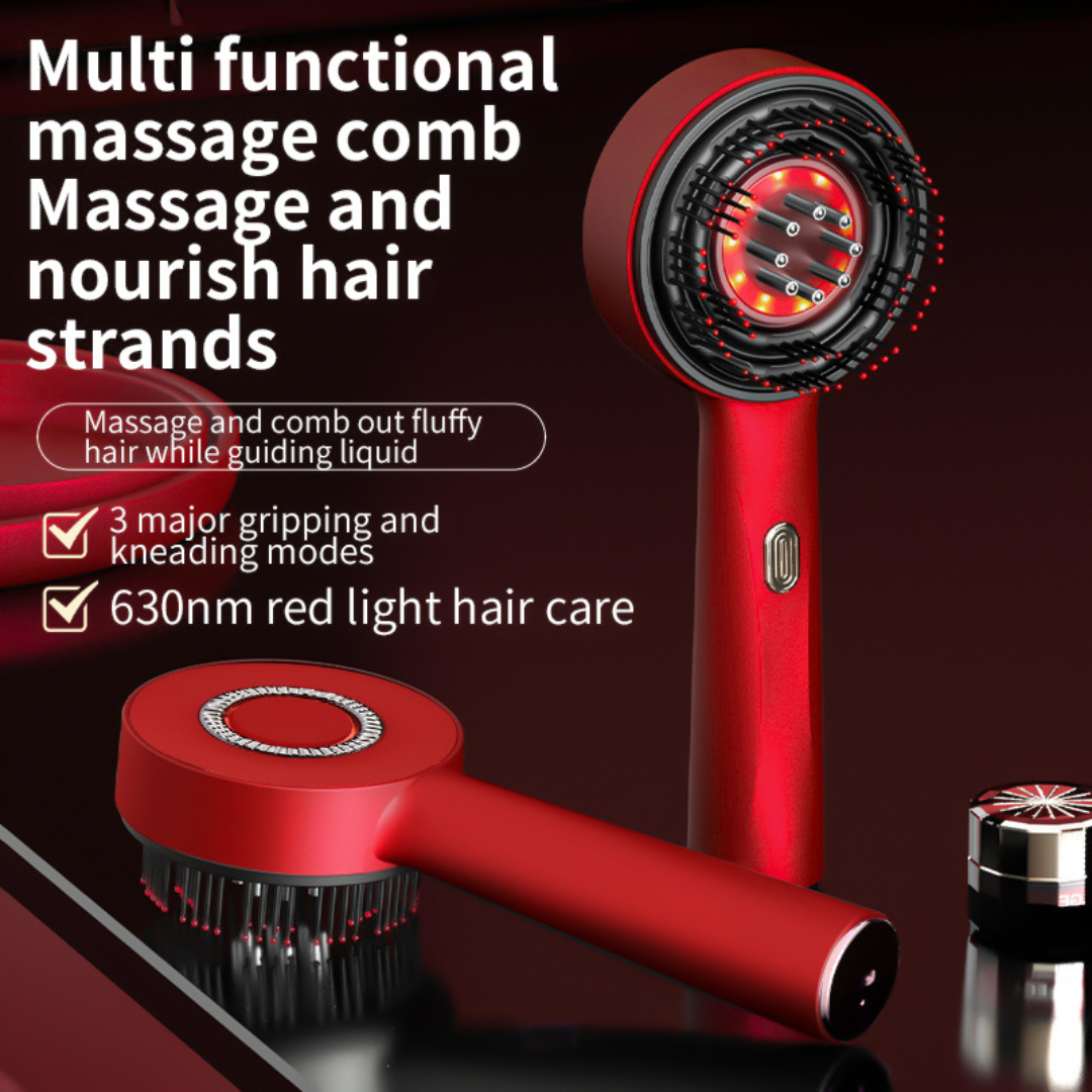 Red Light Therapy Scalp Massage Comb