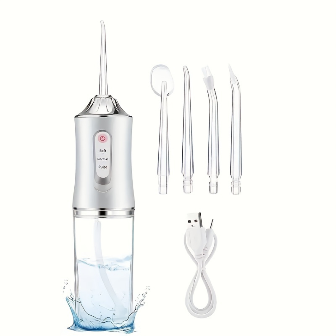 Cordless Portable Water Flosser Dental Cleaner
