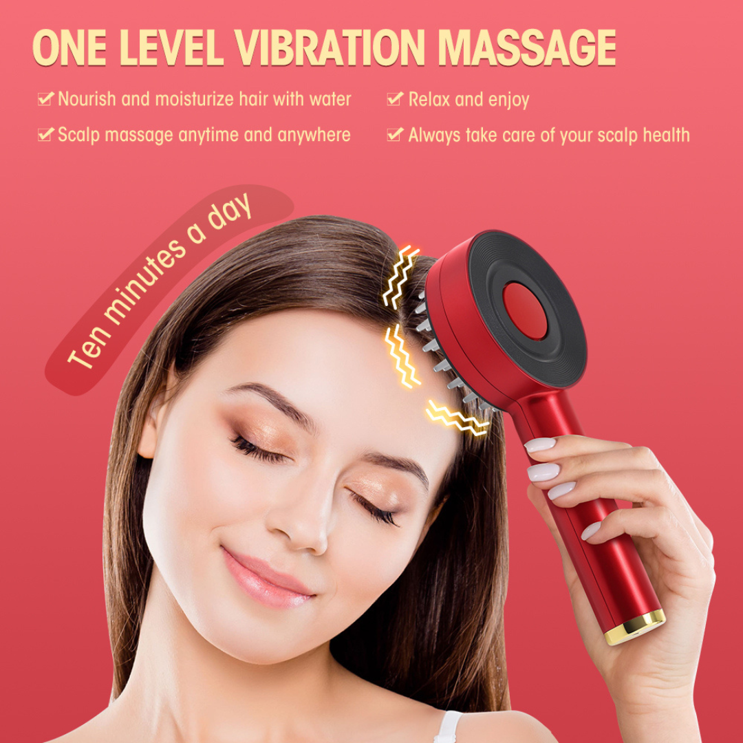 Red Light Therapy Scalp Massage Comb