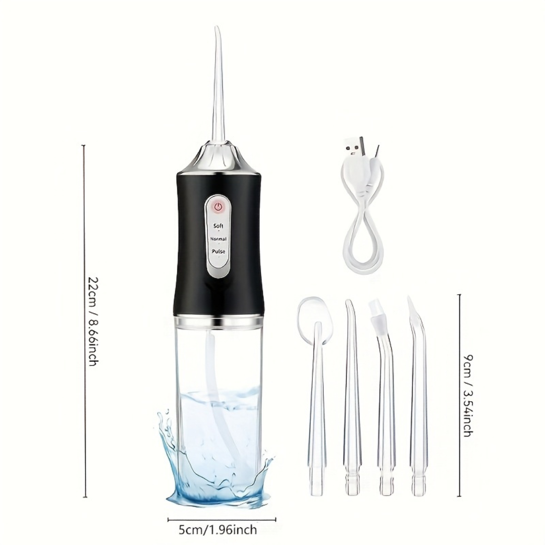 Cordless Portable Water Flosser Dental Cleaner