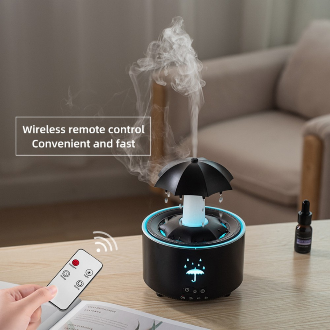 Rotating Umbrella Rain Aroma Diffuser