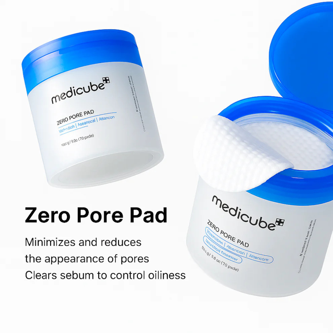 Medicube Zero Pore Pads 70 Units | Removes Dead Cells