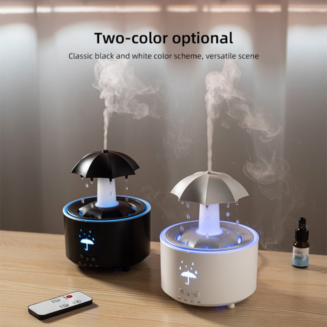 Rotating Umbrella Rain Aroma Diffuser