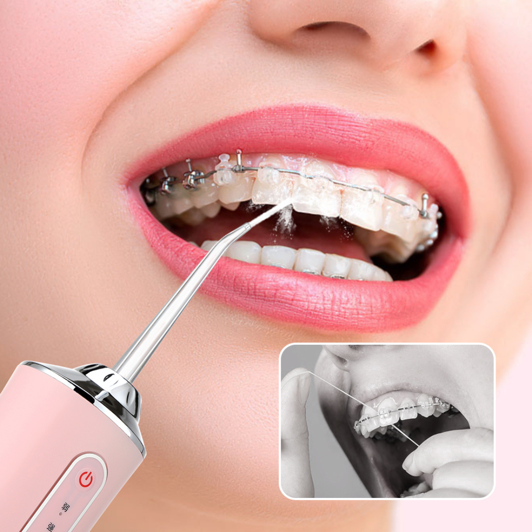 Cordless Portable Water Flosser Dental Cleaner