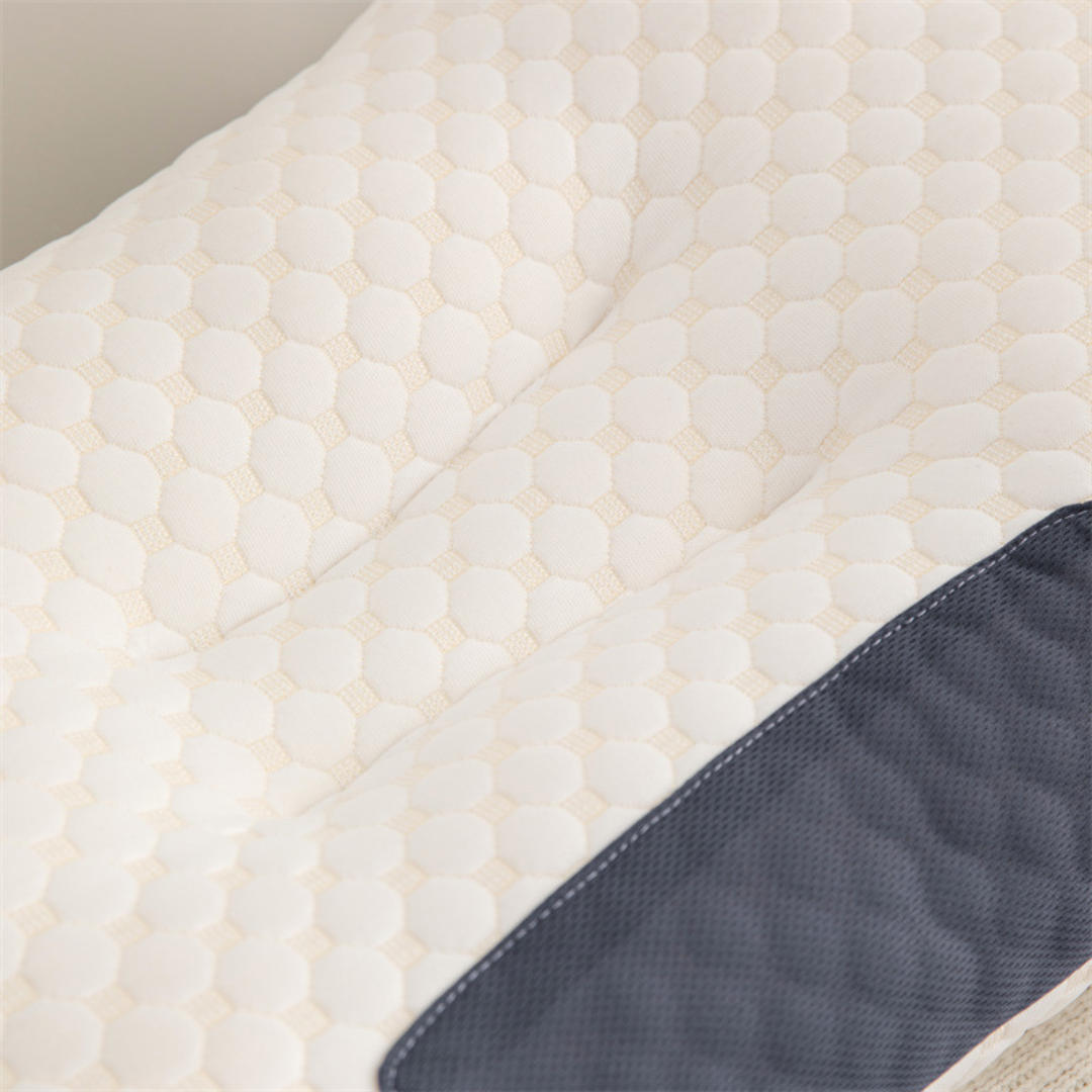 Adjustable Orthopedic Pillow Therapeutic Support with Breathable Quilted