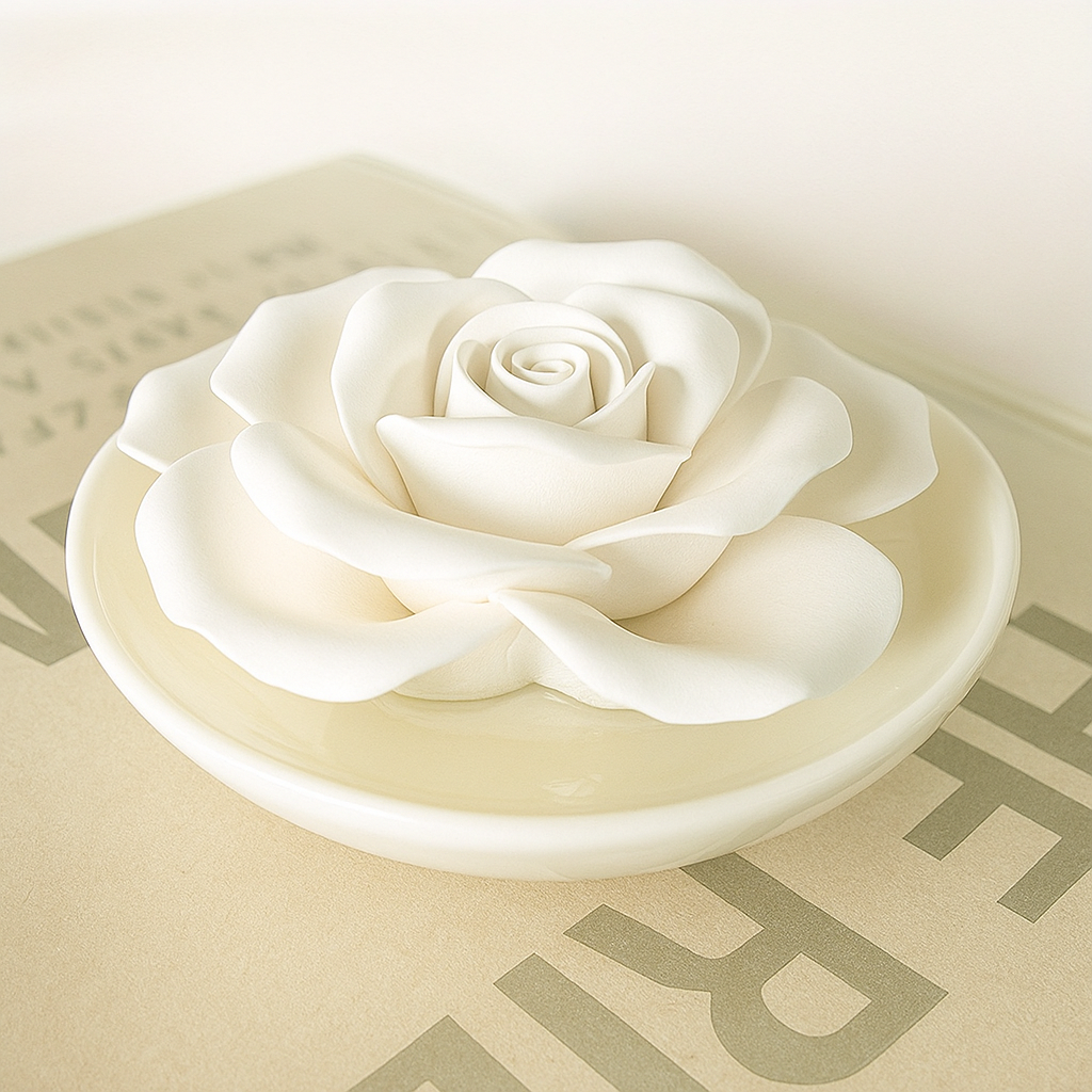 legant Ceramic Flowers Fragrance Aroma Diffuser For Home