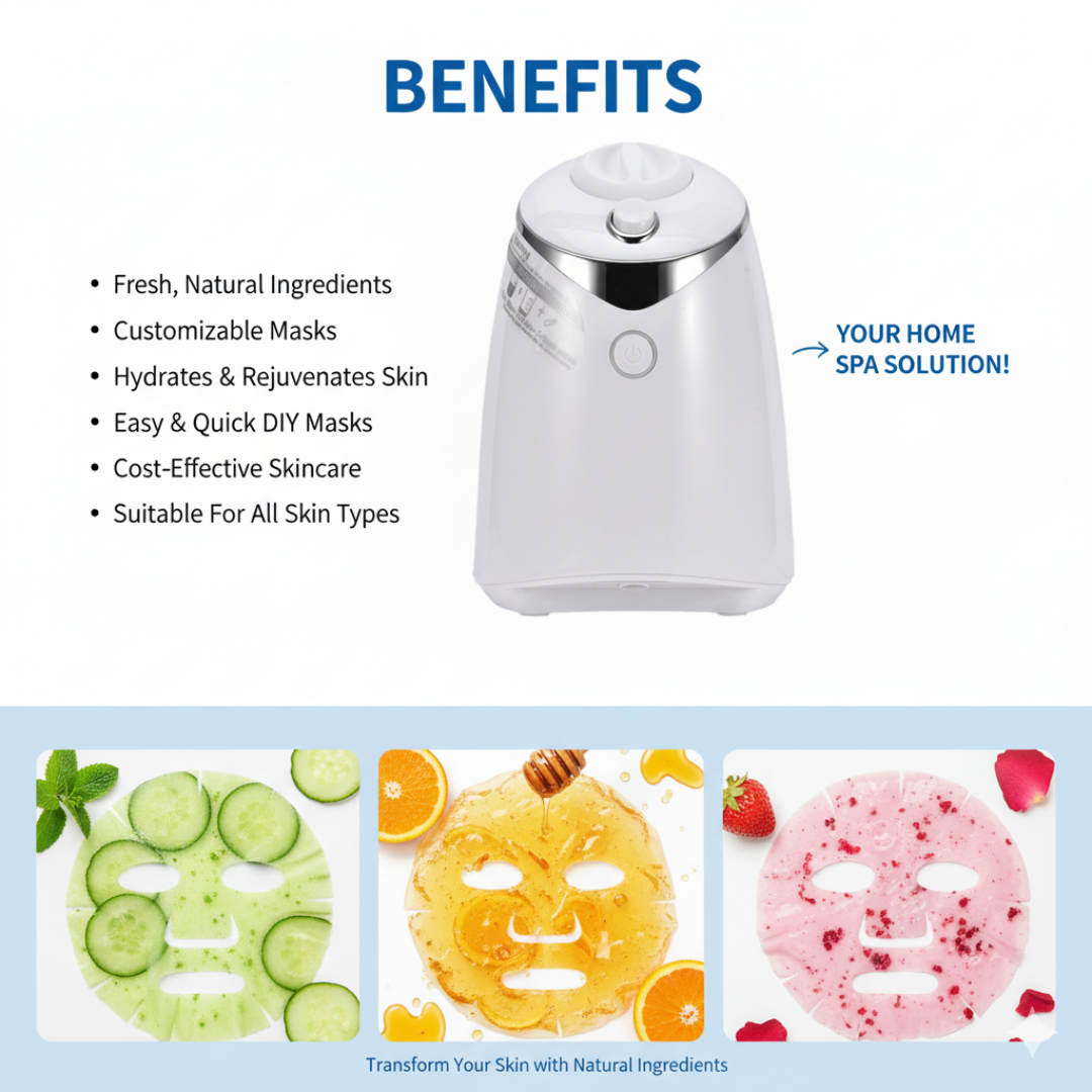 Automatic DIY Fruit Vegetable Mask | BenevaCare