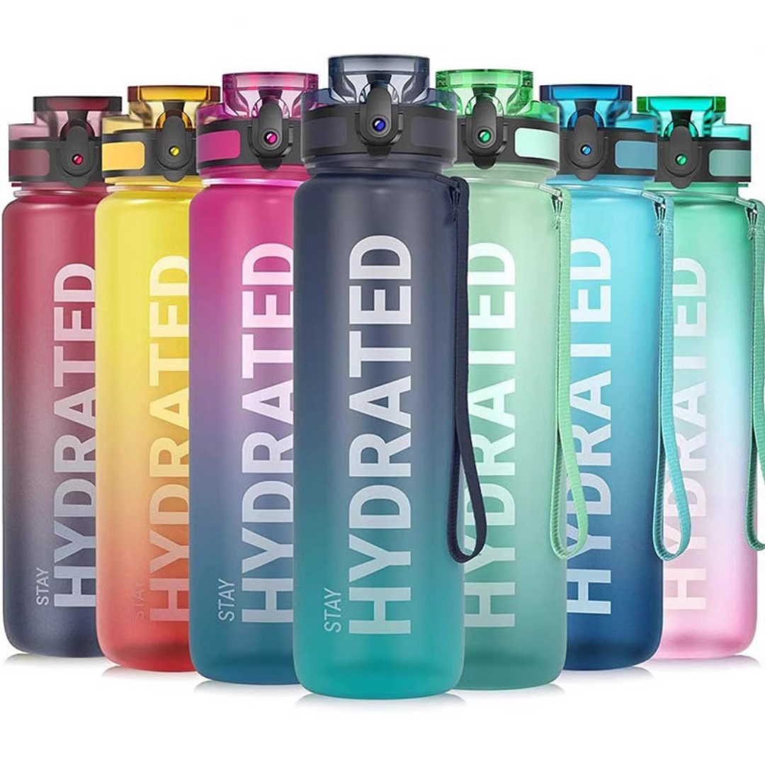 Stay Hydrated Motivational Water Bottle | BenevaFit