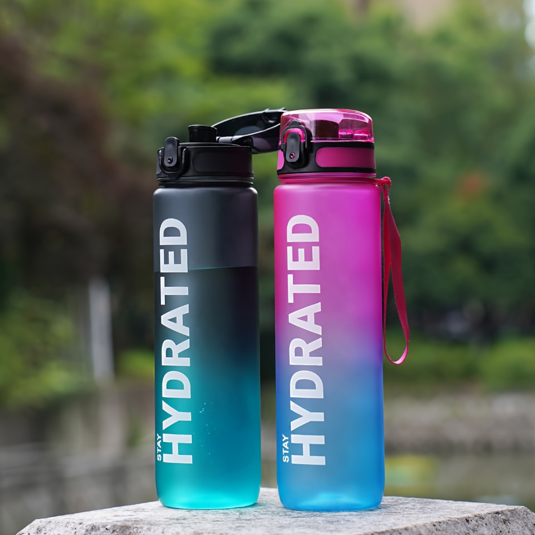 Stay Hydrated Motivational Water Bottle | BenevaFit