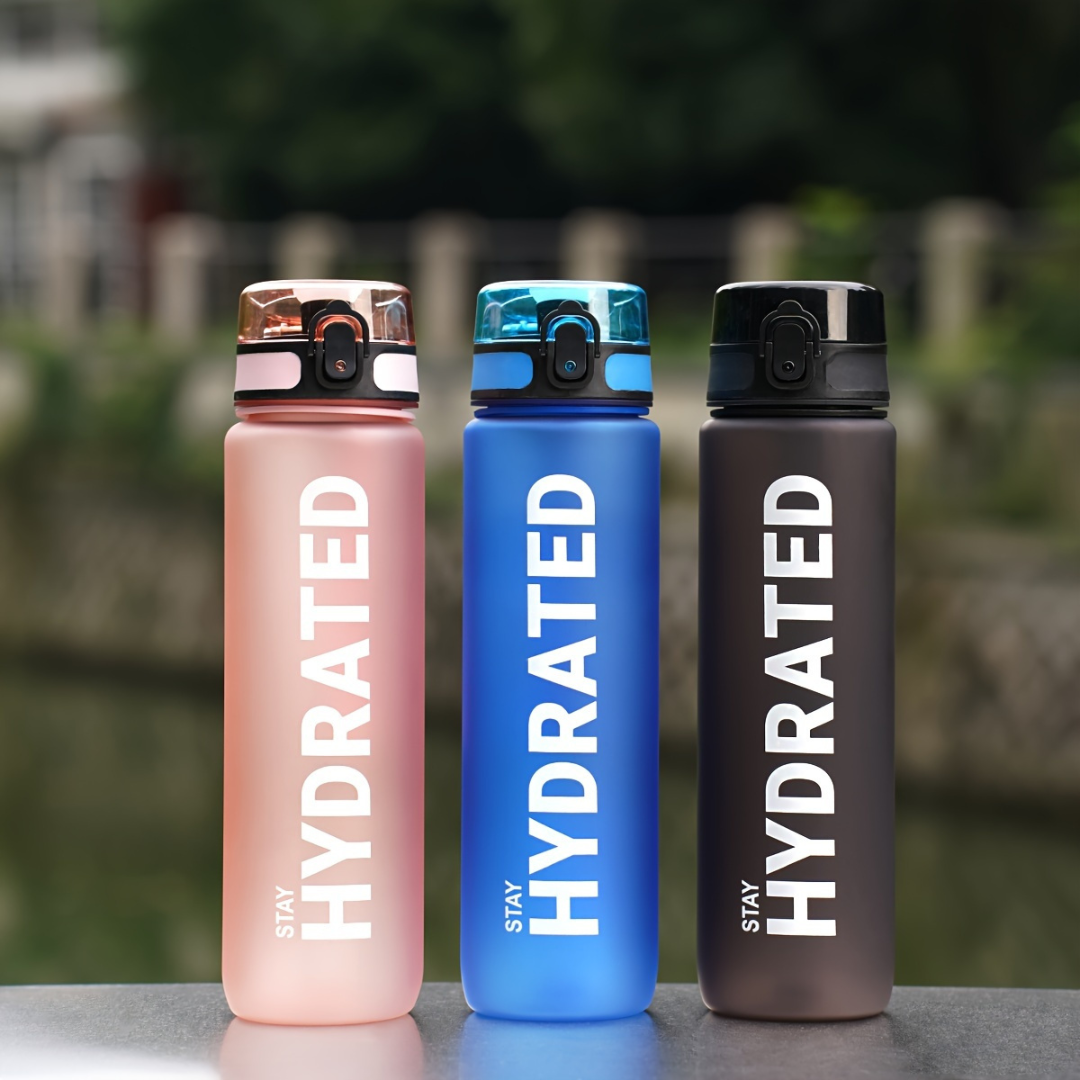 Stay Hydrated Motivational Water Bottle | BenevaFit