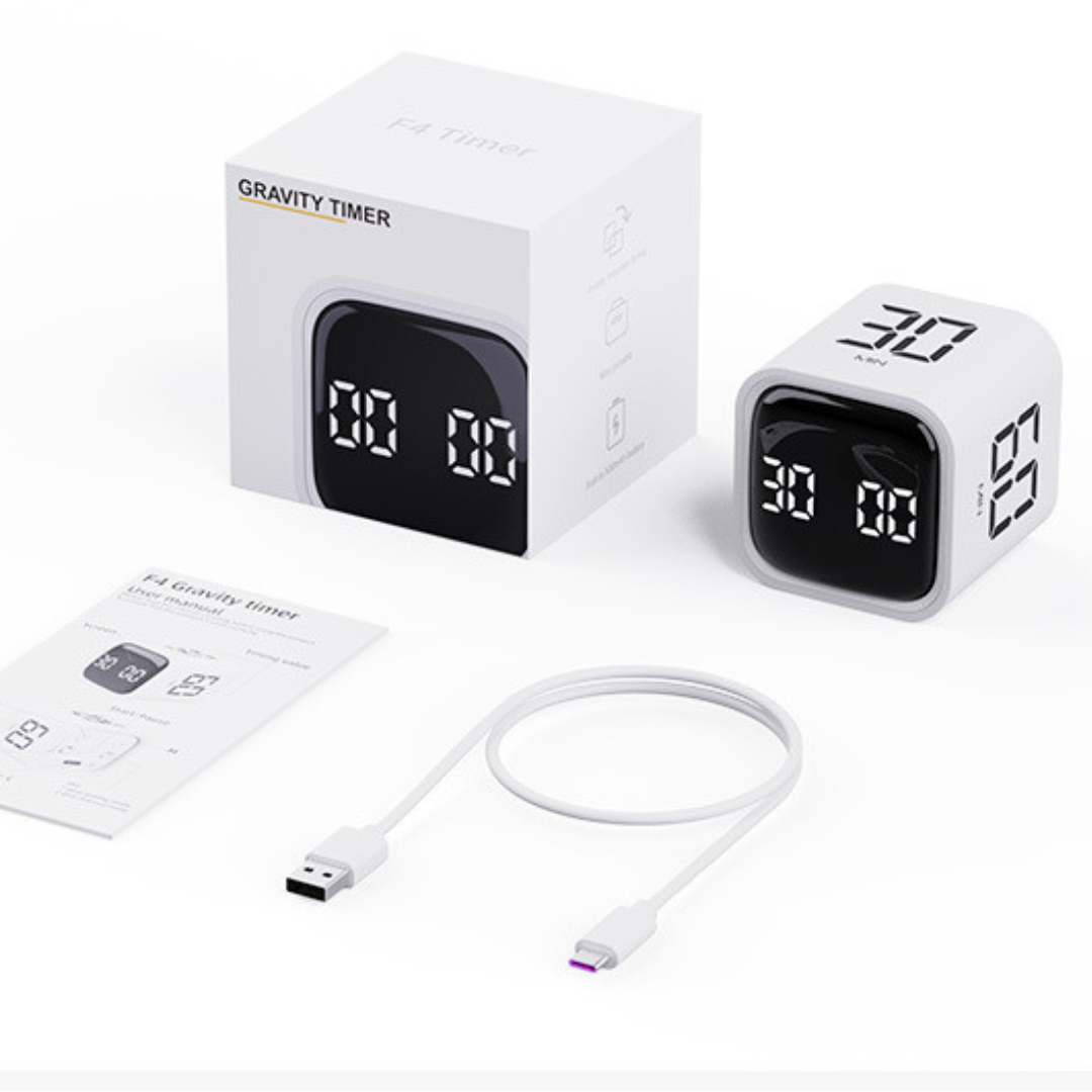 Productivity Cube Timer Gravity Sensor