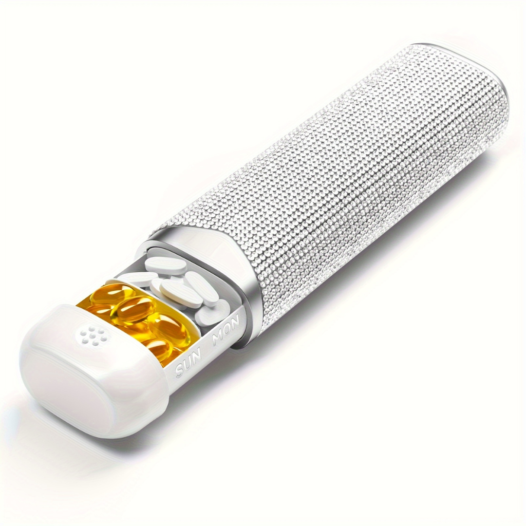 Bling Weekly Pill Organizer | BenevaMed