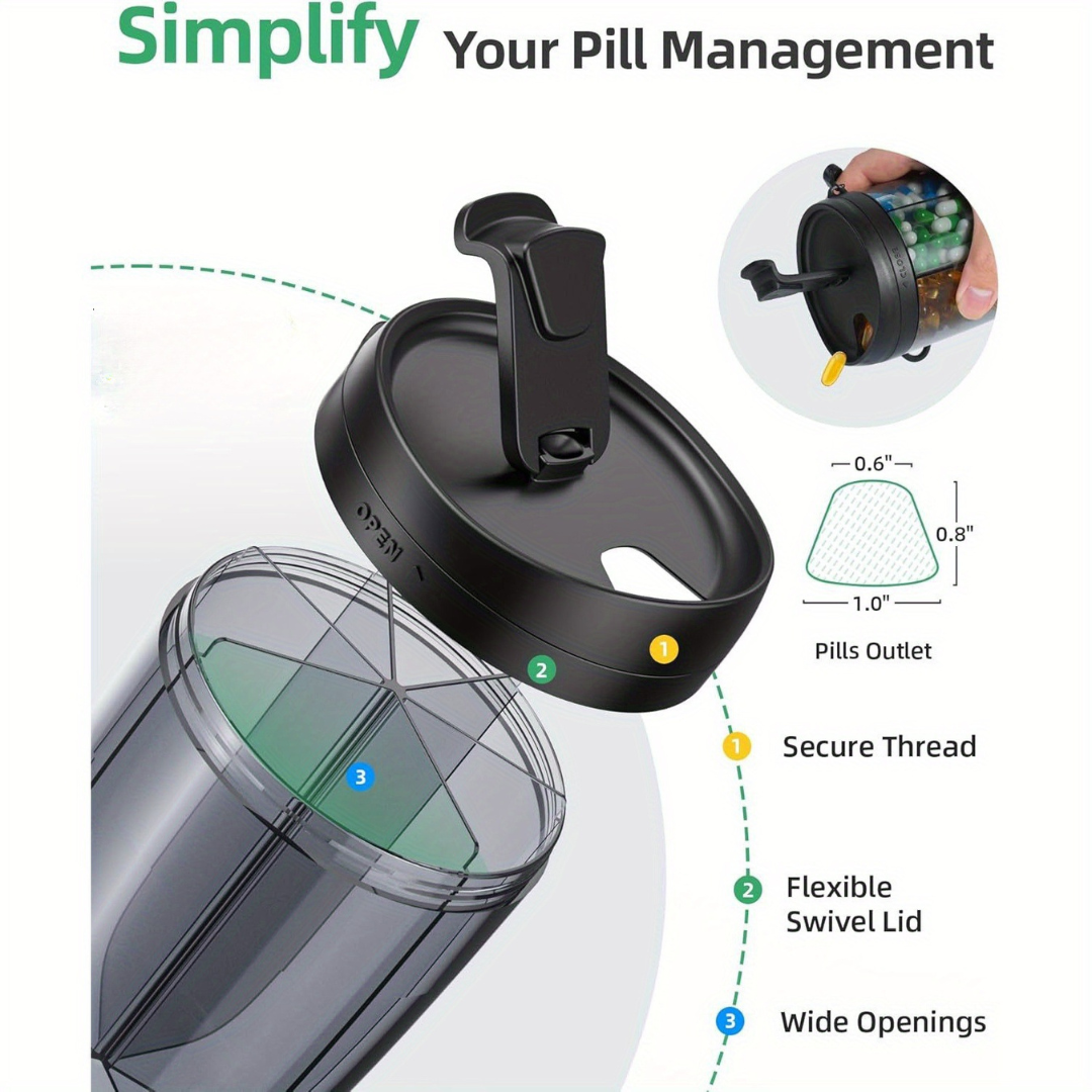 Rotating 7-Day Pill Organizer | BenevaMed