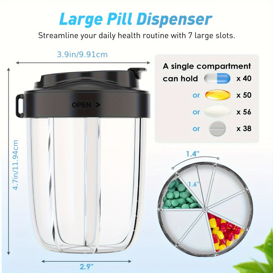 Rotating 7-Day Pill Organizer | BenevaMed