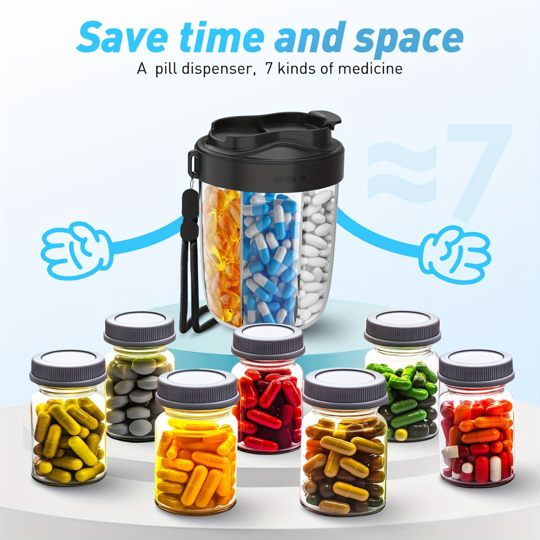 Rotating 7-Day Pill Organizer | BenevaMed