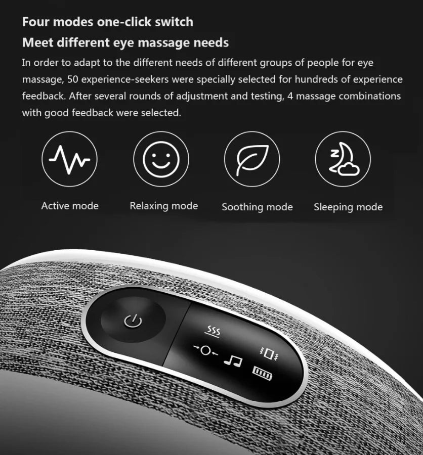 Heated Eye Massager for Migraines | BenevaSmart