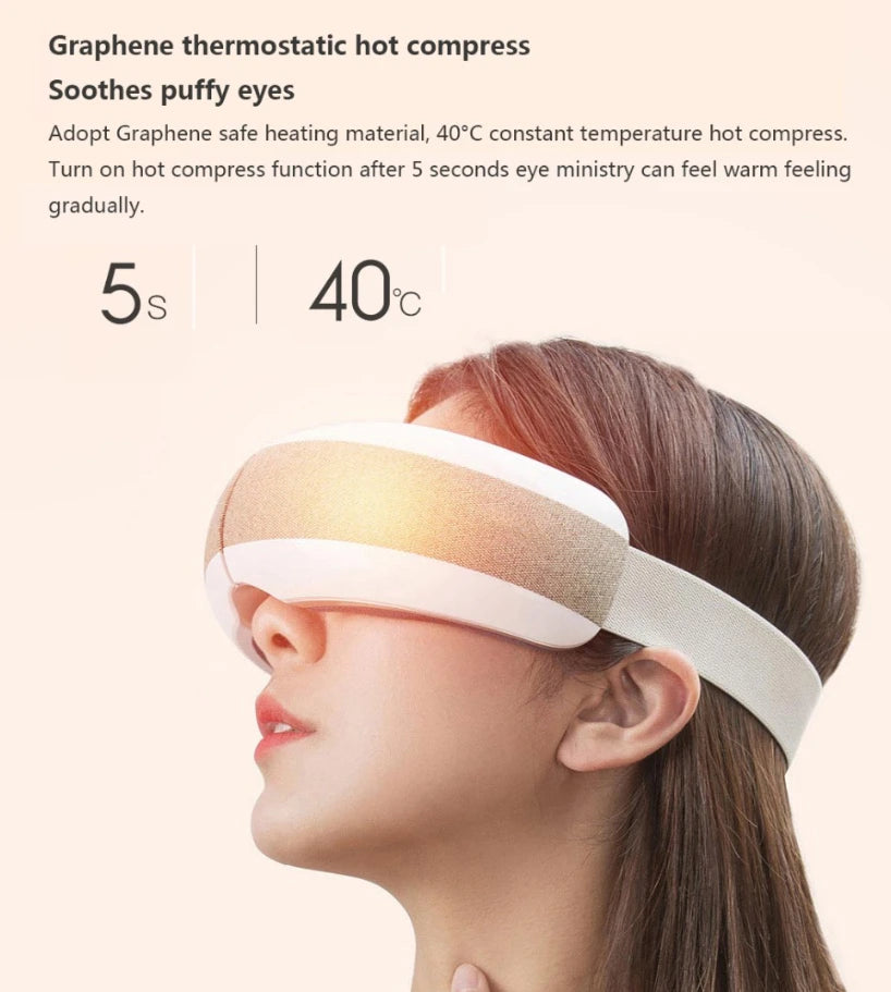 Heated Eye Massager for Migraines | BenevaSmart