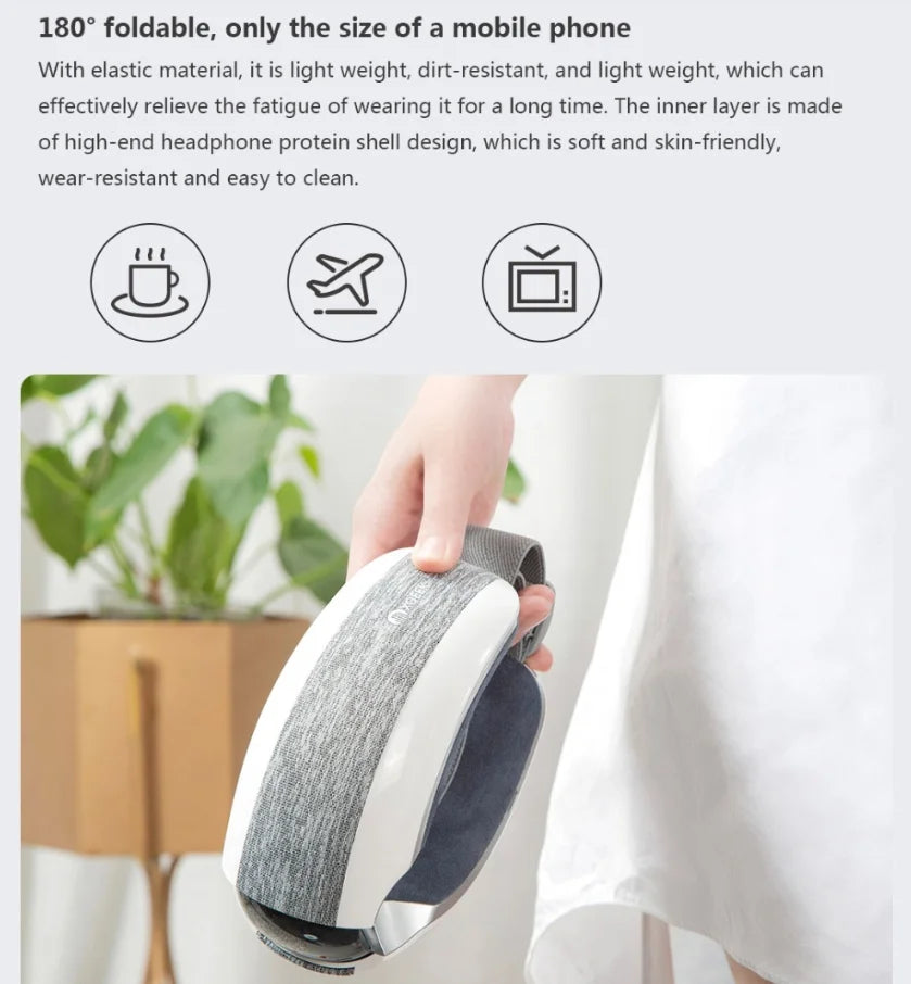 Heated Eye Massager for Migraines | BenevaSmart