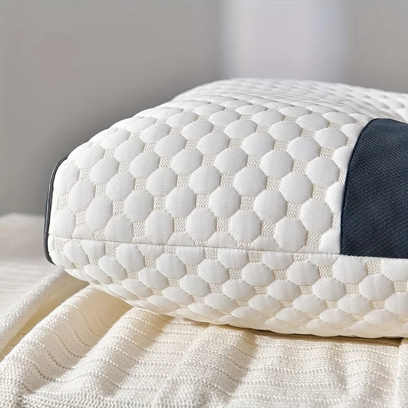 Adjustable Orthopedic Pillow Therapeutic Support with Breathable Quilted